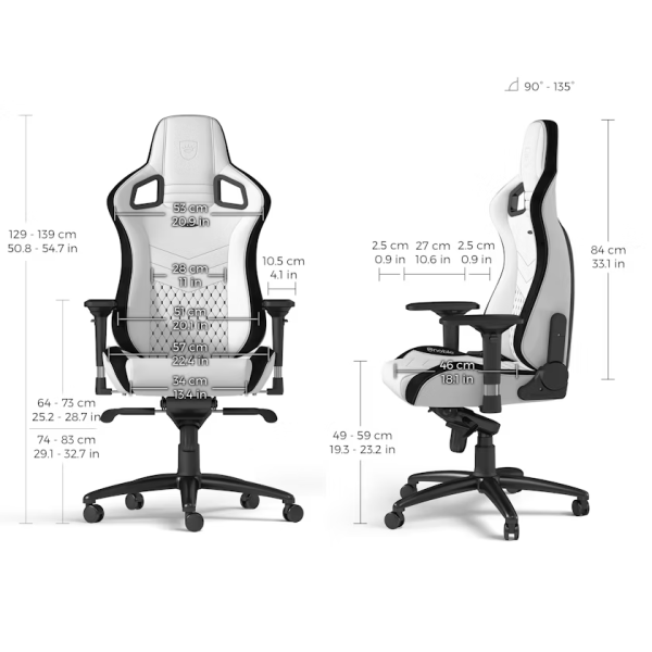 Noblechairs EPIC White/Black Noblechairs EPIC White/Black